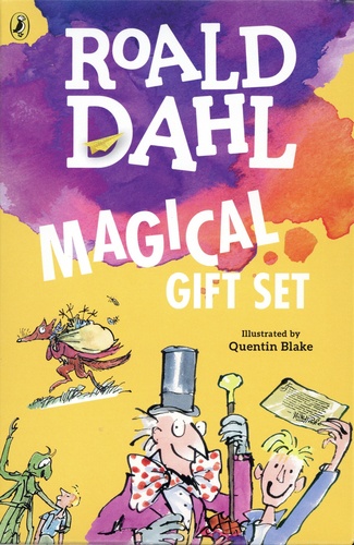 Magical Gift Set. Coffret en 4 volumes : Charlie and the Chocolate Factory ; Charlie and the Great Glass Elevator ; James and the Giant Peach ; Fantastic Mr. Fox