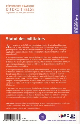 Statut des militaires