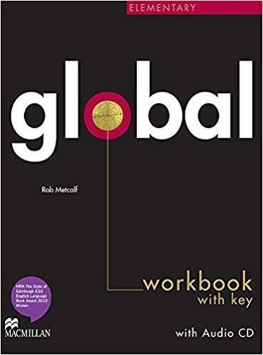 Rob Metcalf - Global Elementary Workbook with Key and Audio CD.