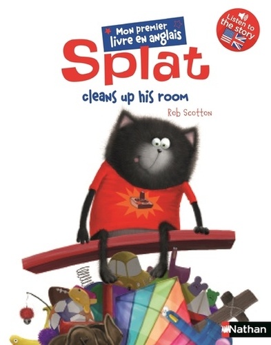 Rob Scotton - Splat cleans up his room.