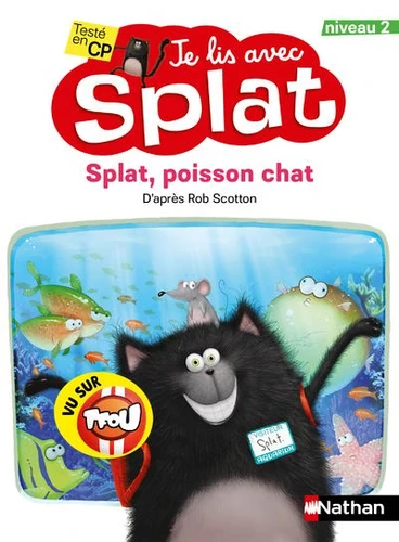 Couverture de Splat, poisson chat