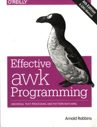 Effective awk Programming
