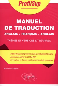 Manuel de traduction Anglais > français > anglais