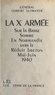 Robert Altmayer - La Xe armée sur la Basse-Somme, en Normandie et vers le réduit breton - Mai-juin 1940.