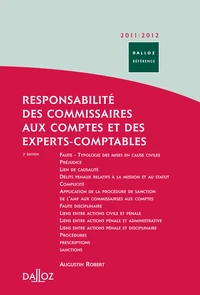 Responsabilité des commissaires aux comptes et des experts-comptables