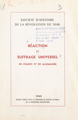 Réaction et suffrage universel en France et en Allemagne
