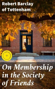 On Membership in the Society of Friends