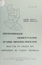 Robert Bouiller et Claude Brette - Recherche identitaire d'une micro-région - Réalités et avenir des campagnes de l'Ouest roannais.