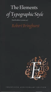 The Elements of Typographic Style