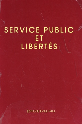 Robert Charlier - Service public et libertés - Mélanges offerts au professeur Robert-Edouard Charlier.