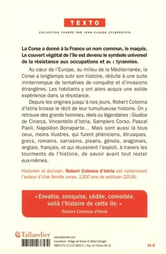 Histoire de la Corse. Des origines à nos jours