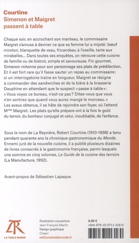 Simenon et Maigret passent à table. Les plaisirs gourmands de Simenon & les bonnes recettes de Madame Maigret