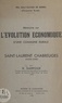 Robert Darpoux - Mémoire sur l'évolution économique d'une commune rurale : Saint-Laurent Chabreuges (Haute-Loire).
