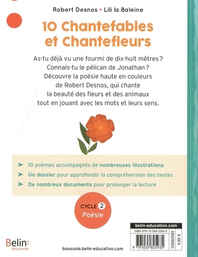 10 Chantefables et Chantefleurs. Cycle 2