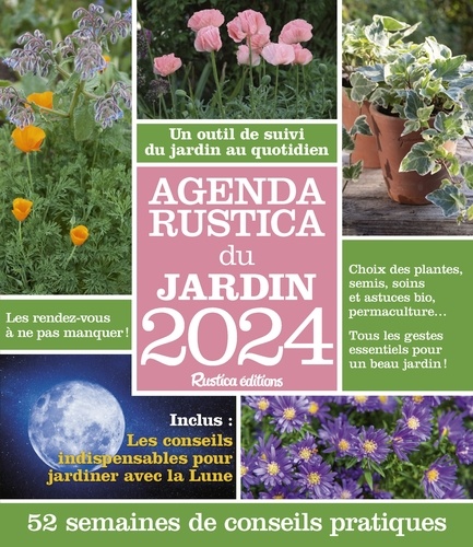 Agenda Rustica du jardin  Edition 2024