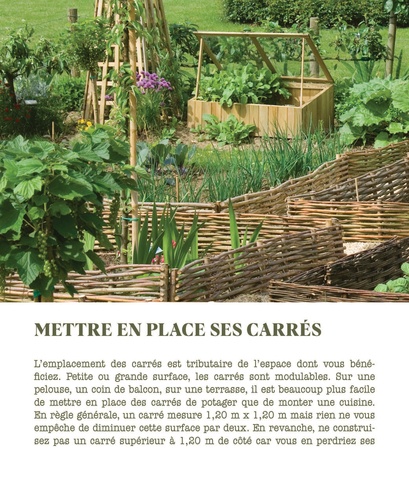 Carrés potagers. Des récoltes faciles au fil des mois