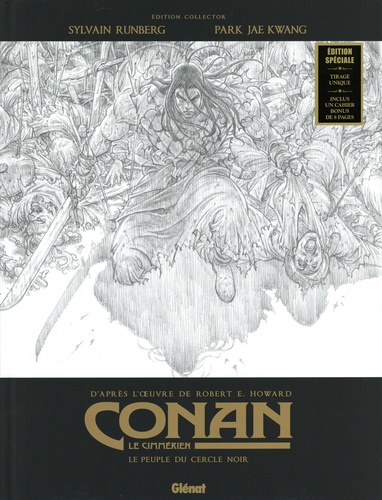 Conan le Cimmérien Tome 8 Le peuple du cercle noir -  -  Edition spéciale en noir & blanc