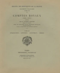 Comptes royaux (1285-1314)