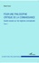 Pour une philosophie critique de la connaissance. Tome 1, Quatre essais sur les régimes conceptuels