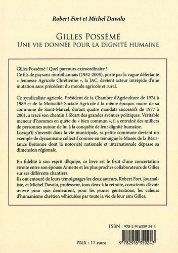 Gilles Possémé. Une vie donnée pour la dignité humaine - Occasion