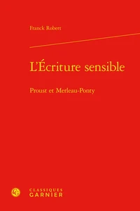 L'écriture sensible