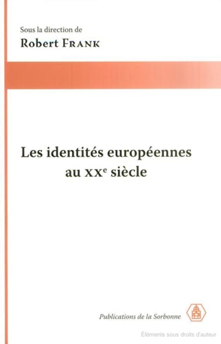 Les identités européennes au XXe