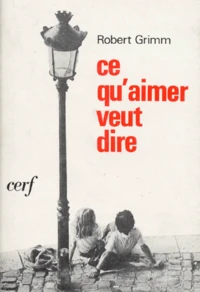 Ce Qu'Aimer Veut Dire. Une Reflexion Theologique Sur L'Amour Conjugal