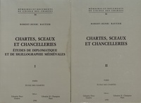 Robert-Henri Bautier - Chartes, sceaux et chancelleries - 2 volumes.