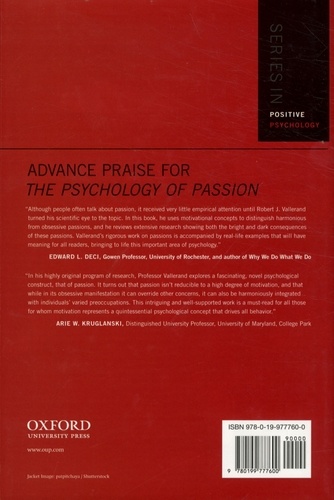 The Psychology of Passion. A Dualistic Model