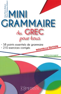 Mini grammaire du grec pour tous
