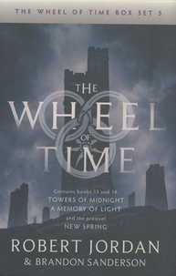 Robert Jordan - The Wheel of Time  : Coffret 3 volumes - Tome 13, Towers of Midnight ; Tome 14, A Memory of Light ; New Spring.