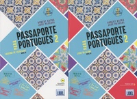 Robert Kuzka et José Pascoal - Passaporte para português 2 Nivel B1 - Pack 2 volumes Livro do aluno + Caderno de exercícios.