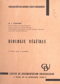 Robert L. Chanton - Biologie végétale.