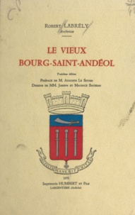 Robert Labrély et Joseph Baussan - Le vieux Bourg-Saint-Andéol.
