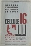Robert Lefebvre et Jean Denoy - Cellule 16 - Journal d'un détenu politique de Loos.