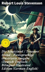 Die Schatzinsel / Treasure Island - Zweisprachige illustrierte Ausgabe (Deutsch-Englisch) / Bilingual Illustrated Edition (German-English)