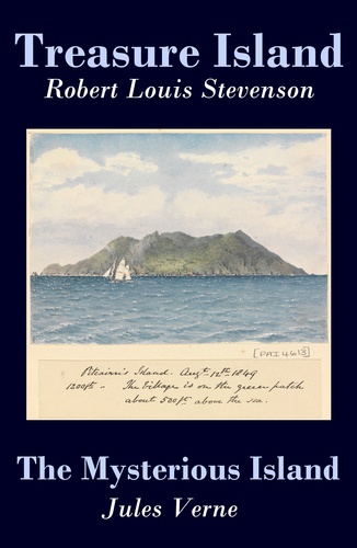 Robert Louis Stevenson et Jules Verne - Treasure Island + The Mysterious Island (2 Unabridged Classics).