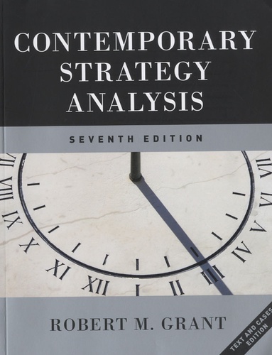 Robert M. Grant - Contemporary Strategy Analysis.