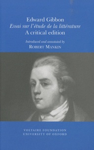 Robert Mankin - Essai sur l'étude de la littérature - A critical edition.