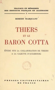 Thiers et le baron Cotta