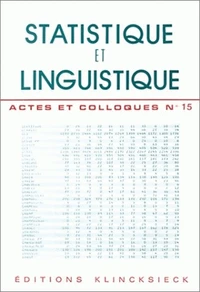 Statistique et linguistique