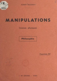 Manipulations (sciences physiques)