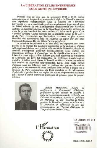 La Libération et les entreprises sous gestion ouvrière. Marseille, 1944-1948