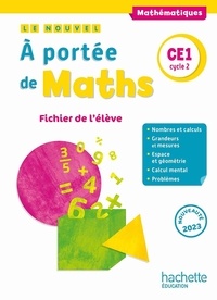 Robert Meunier et Laurence Meunier - Le nouvel A portée de maths CE1 - Fichier de l'élève.