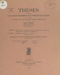 Contribution à l'étude du cracking du méthane sous l'action de l'étincelle électrique haute-fréquence