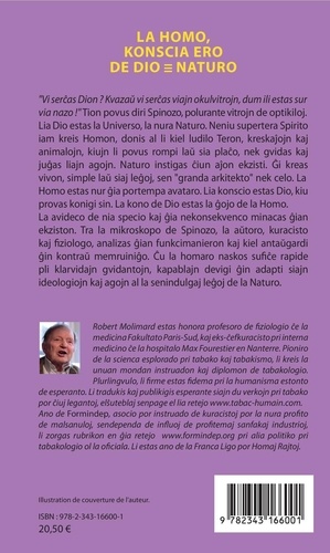 La Homo, knoscia ero de Dio=Naturo. La KorpoSpirito tra la okulvitroj de Spinozo. Edition en Esperanto
