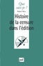Robert Netz - Histoire de la censure dans l'édition.