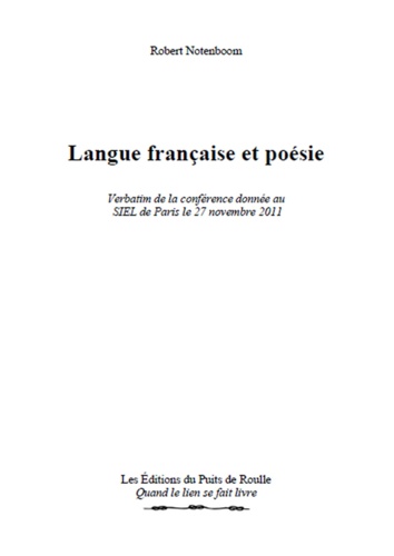 Langue Française et Poésie