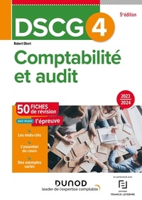 Robert Obert - Comptabilité et audit DSCG 4 - Fiches de révision.