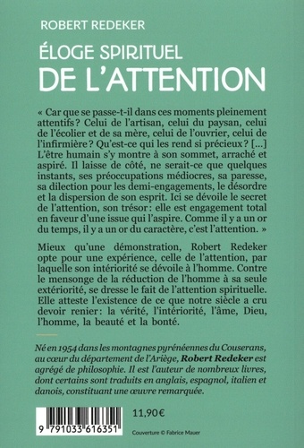 Eloge spirituel de l'attention